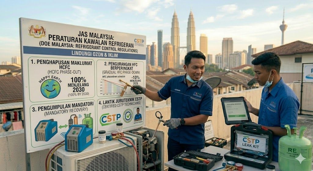 refrigerant gas control regulations Malaysia DOE