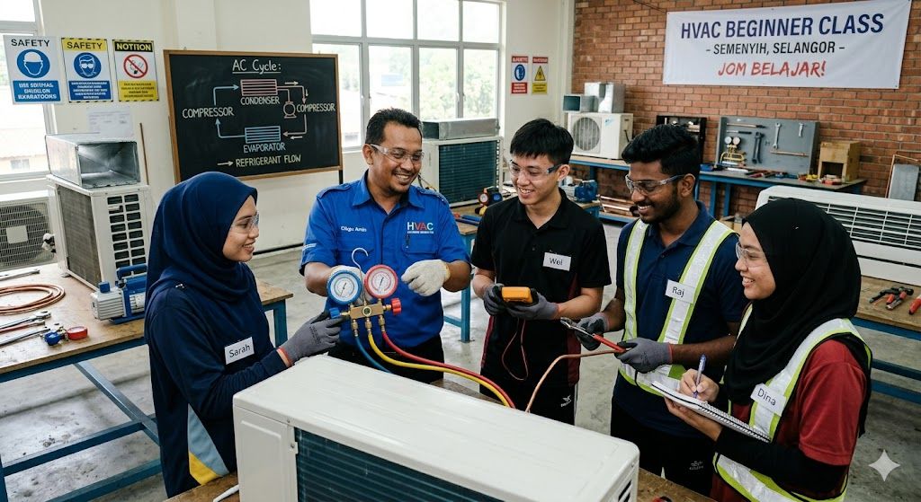 HVAC beginner class near me