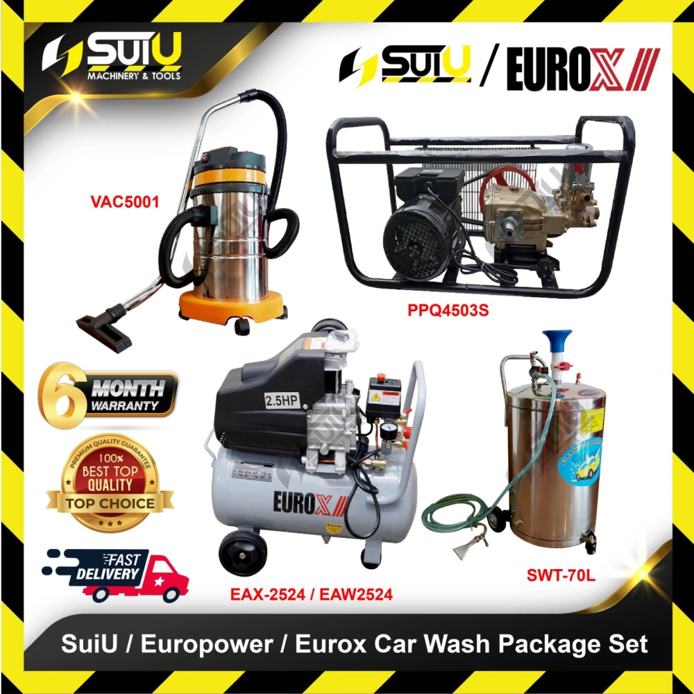 EUROPOWER / EUROX Car Wash Package Set