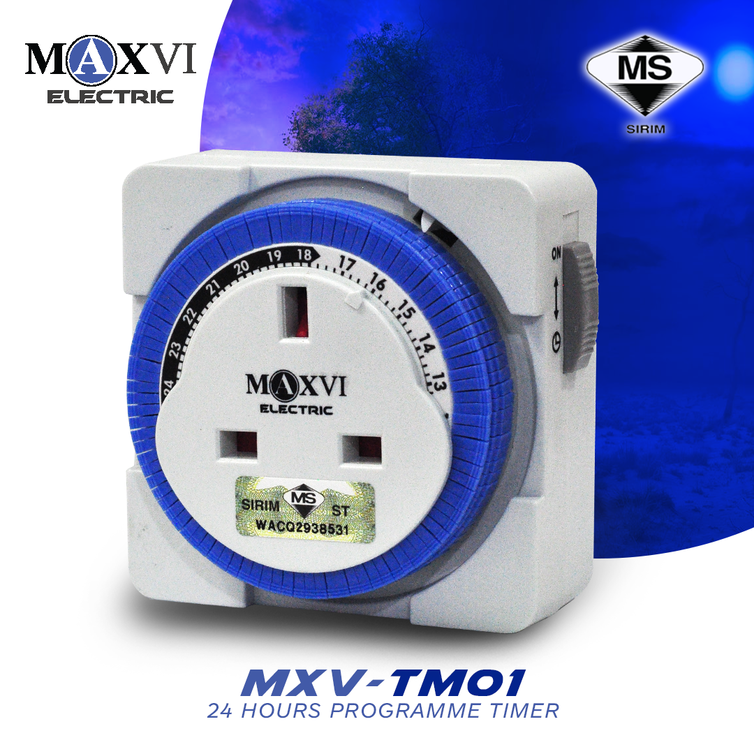 MAXVI Plug In Timer MXV-TM01 