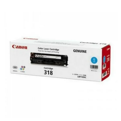 Canon CART 318 CYAN Original Colour Toner (for LBP-7200Cd/7200Cdn/7680Cx)