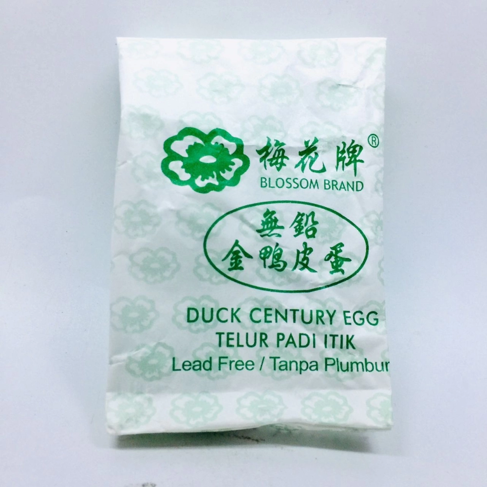Blossom Brand Duck Century Egg梅花牌無鉛金鴨皮蛋(顆)