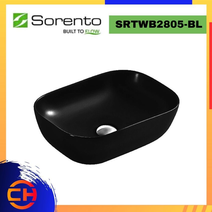 SORENTO ULTRA THIN EDGE BLACK BASINS SRTWB2805-BL