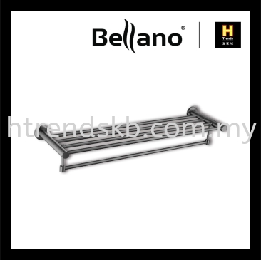 Bellano Towel Shelf (Metal Grey) BLN7203MGSS