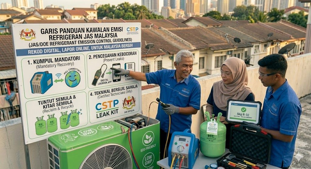 sustainable refrigerant emission control Malaysia