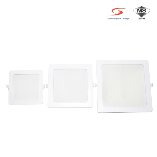 Perkunas Recessed Square Panel Light / Downlight