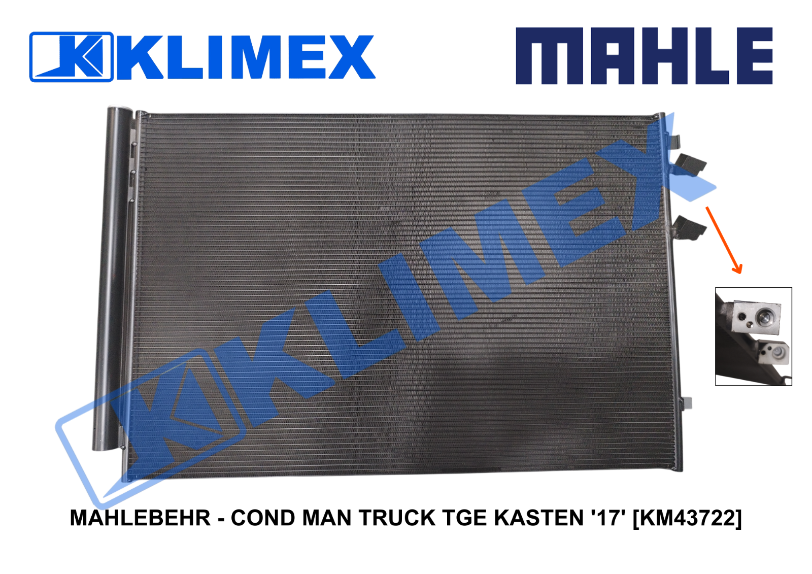 MAHLEBEHR - COND MAN TRUCK TGE KASTEN '17' [KM43722]