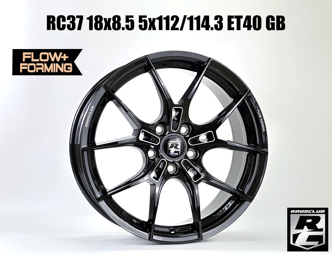 RC37 18x8.5 5x112/114.3 ET40 GB