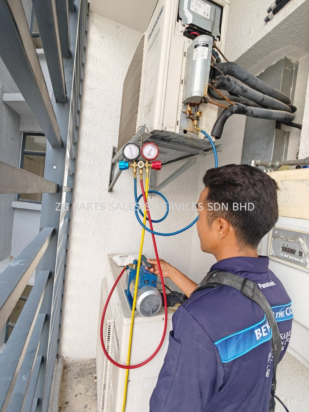 Panasonic Multi Split Repair @ Desa Petaling Nidoz Residences by Exsim