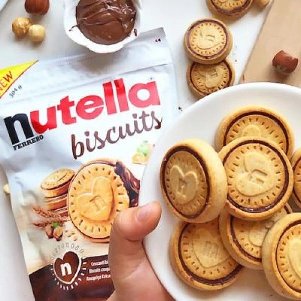 Nutella Chocolate Biscuit Biskut 193.2G T14 Nutella Sekut Coklat Biskut Cookies (Made in Europe)