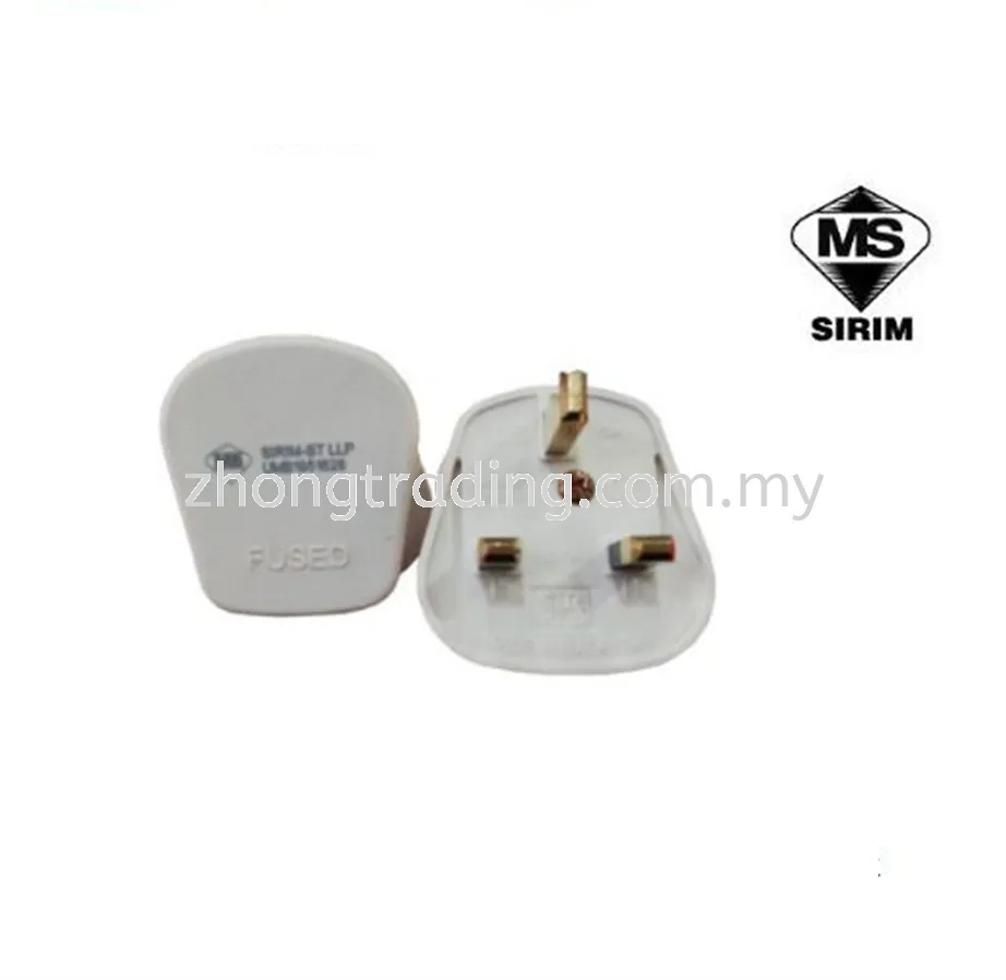 UMS 3Pin Plug Top SIRIM PT130-BAKELITE 