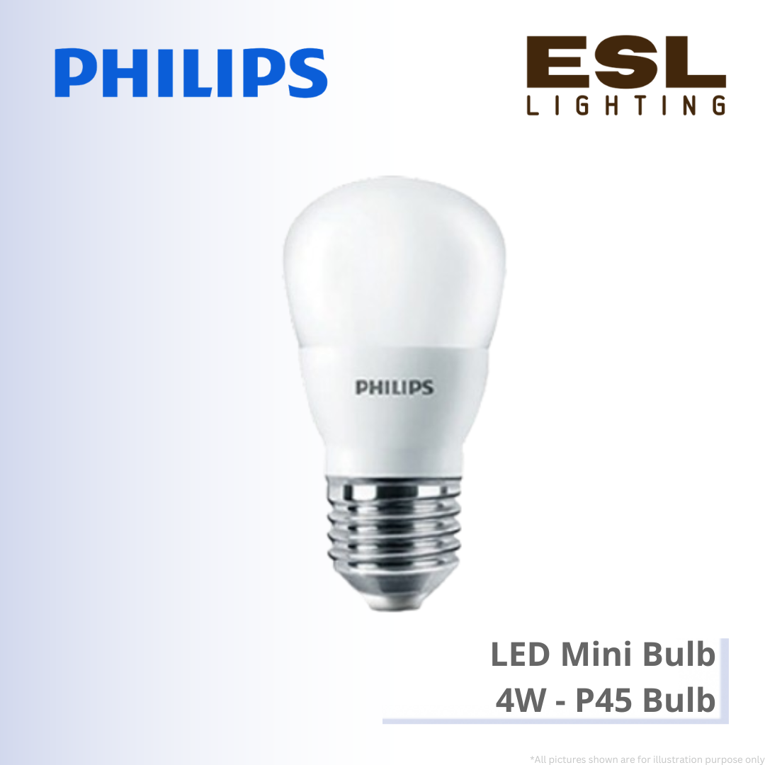 PHILIPS LED Mini Bulb 4W - P45 Bulb
