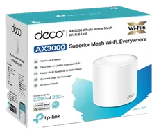 TL-DECO X50 2pack- Whole Home Mesh Wi-Fi 6