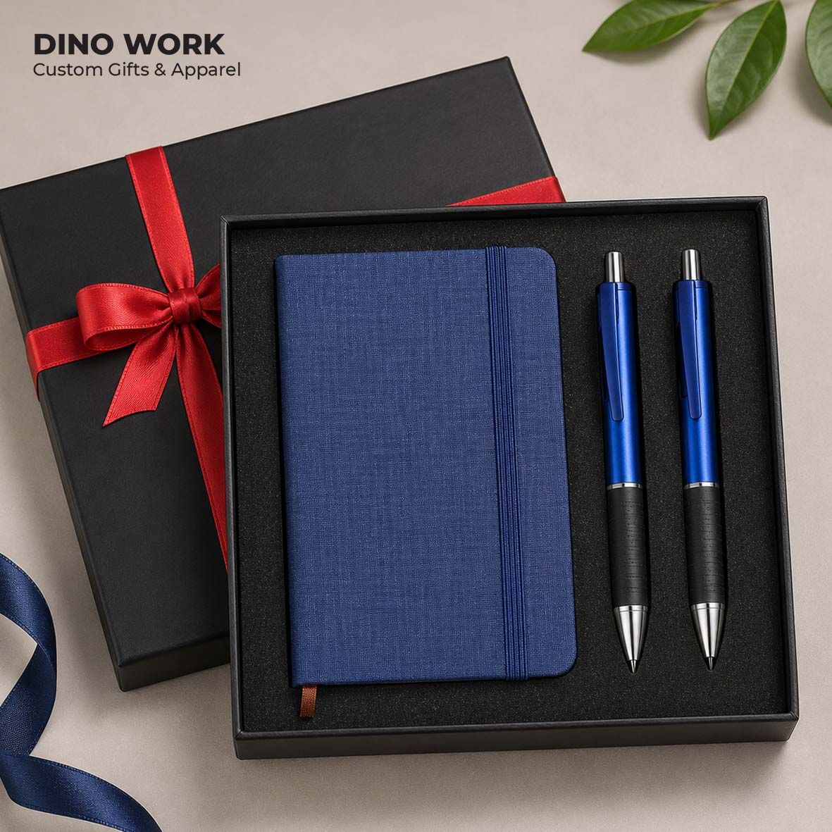 Premium Corporate Gift Set – A6 Notebook, Ball Pen & Mechanical Pencil