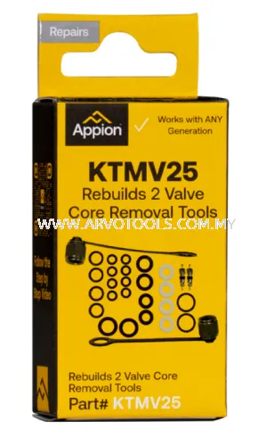 APPION KTMV25 VALVE CORE REMOVAL TOOL REBUILD KIT