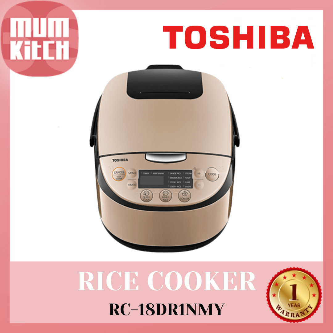 TOSHIBA Rice Cooker 1.8L Digital RC-18DR1NMY