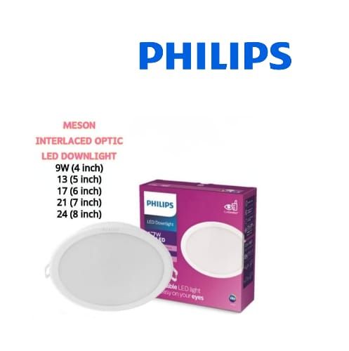 PHILIPS MESON INTERLACED OPTIC LED DOWNLIGHT 9W/13W/17W/21W/24W