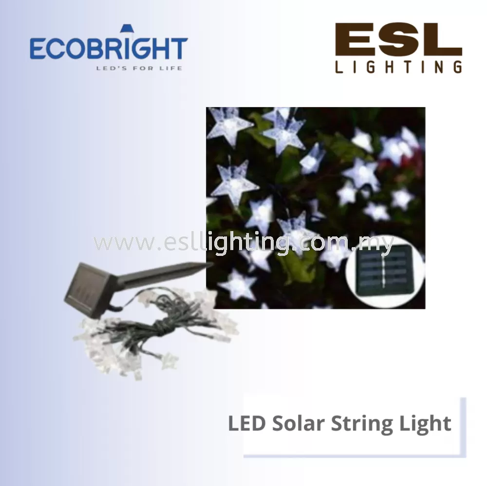 ECOBRIGHT LED Solar String Light - EB-S0130S