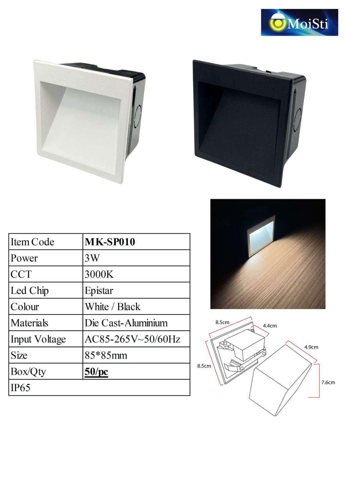 MK-SP010 BK & WH