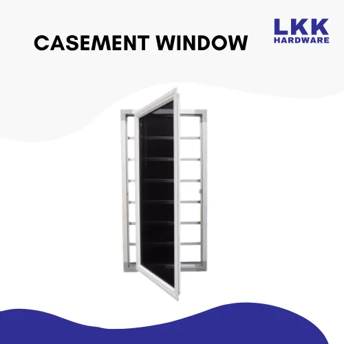 CASEMENT WINDOW 4' (W) x 2' (H) WITH GRILL (SET)