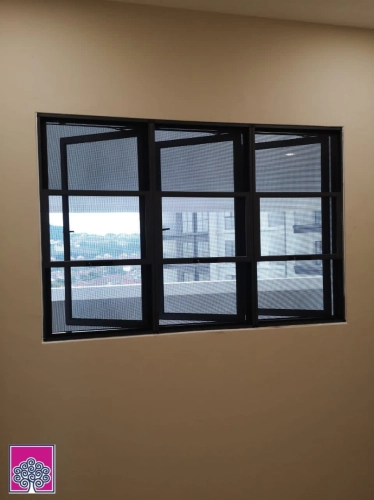 Casement Windows Black 04