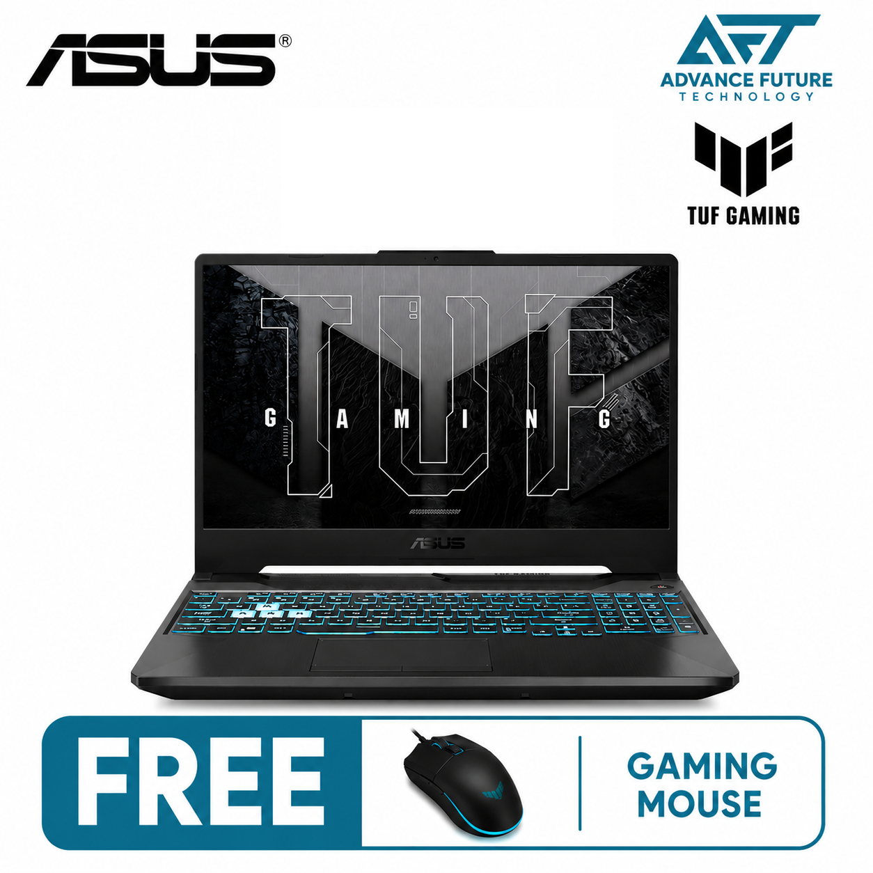 Asus TUF Gaming A15 FA506N-CGHN069W 15.6'' FHD 144Hz Gaming Laptop Black ( AMD Ryzen 7 7445HS, 16GB, 512GB SSD, RTX3050, W11 )