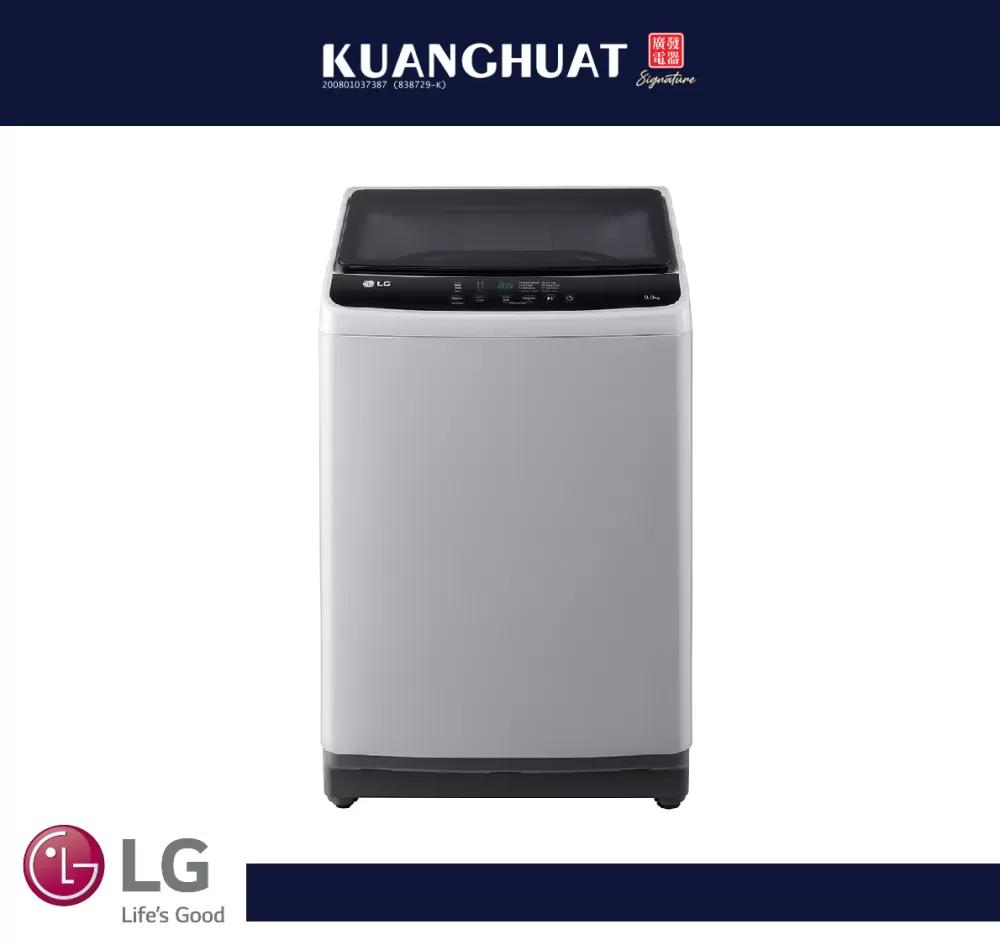 LG 9kg Top Load Washing Machine with Honeycomb Crystal Drum T2109NT1G1