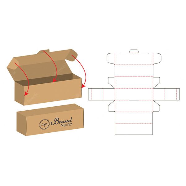 Dir-Cut Long Rectangle Box