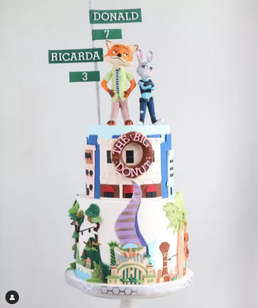 Zootopia Cake