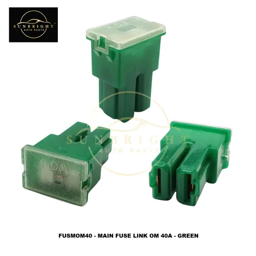 FUSMOM40 - MAIN FUSE LINK OM 40A - GREEN