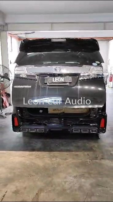 Leon Toyota Vellfire Alphard anh30 intelligence electric TailGate Lift power boot power Tail Gate lift system