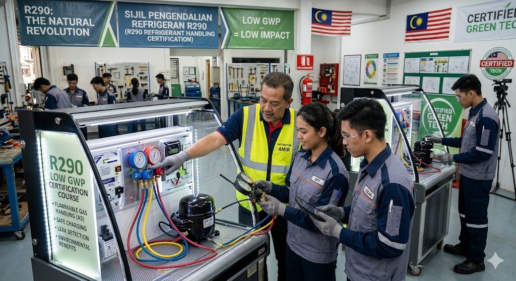 R290 practical hands-on technician training