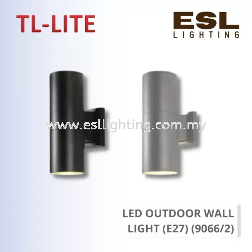 TL-LITE LED OUTDOOR WALL LIGHT (E27) - 9066/2