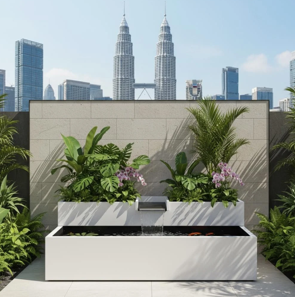 The Top Water Fountain Contractor Malaysia  马来西亚喷泉承包商 Kontraktor Air Pancut Malaysia