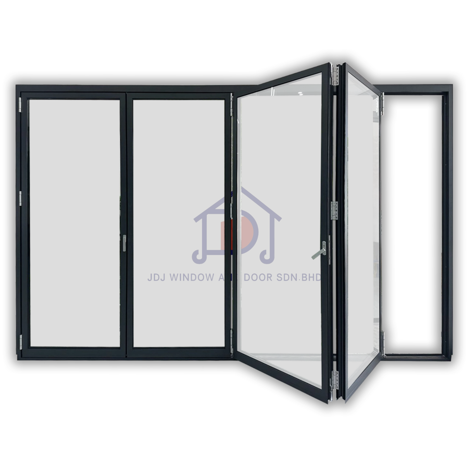 Aluminium Heavy-Duty Folding Door 75 Series