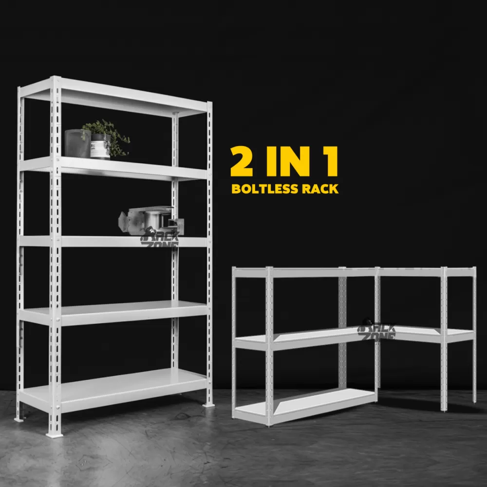 2 IN 1 METAL SHELVE