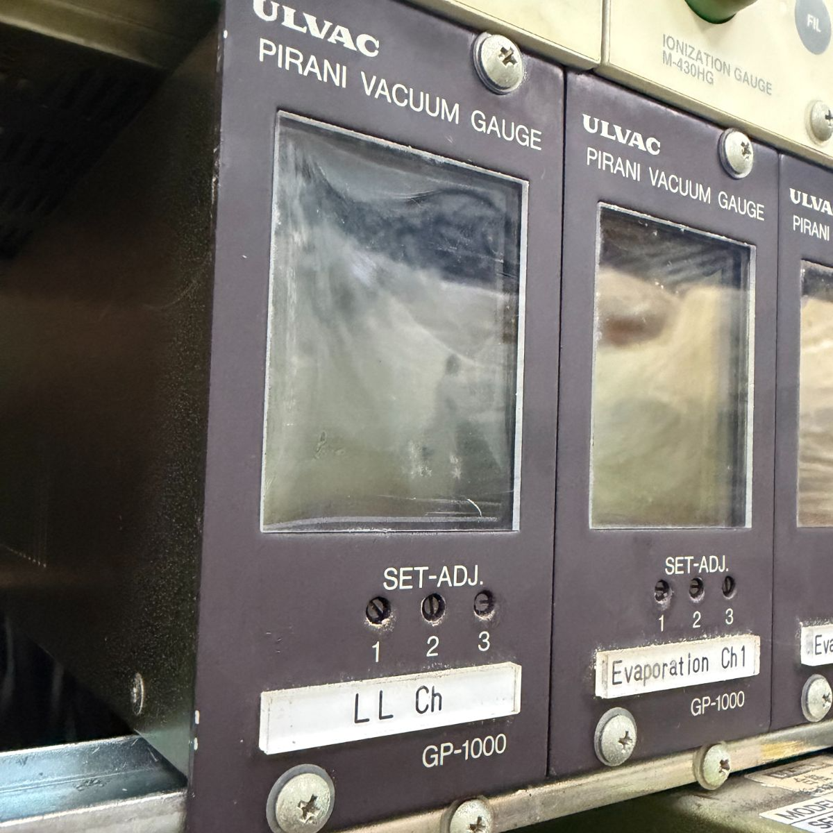 ULVAC GP-1000 Pirani Vacuum Gauge Controller  Used, Refurbished & Repair Service