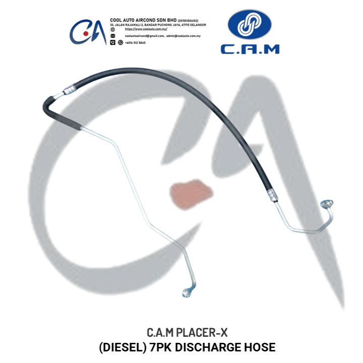 C.A.M PLACER-X (DIESEL) 7PK DISCHARGE HOSE