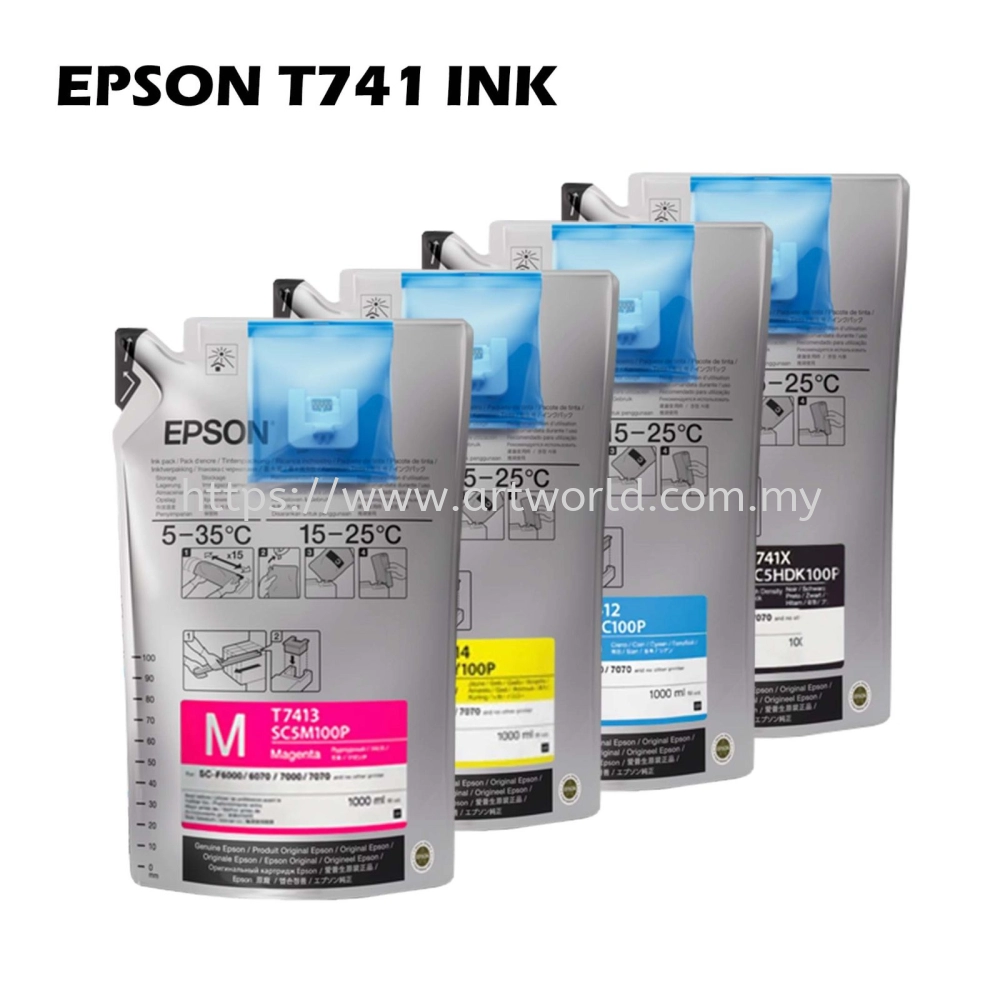 EPSON T741 Dye Sublimation Ink (1 L)