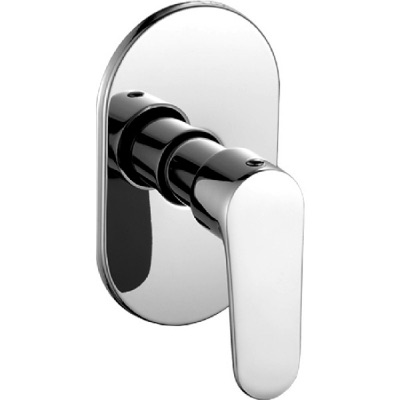 T-91244 1/2" Quarter-Turn Concealed Stop Cock Valve – Brass Chrome Water Control Valve