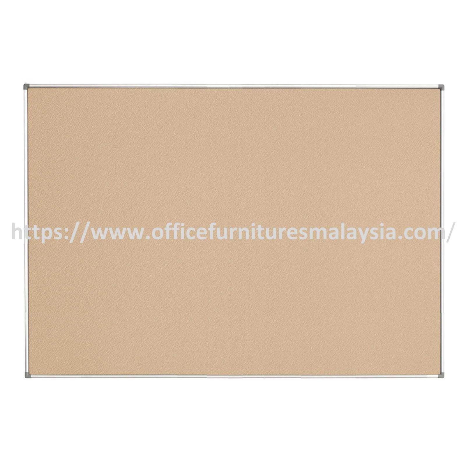 4 ft x 10 ft Notice Fabric Board OFMTN410