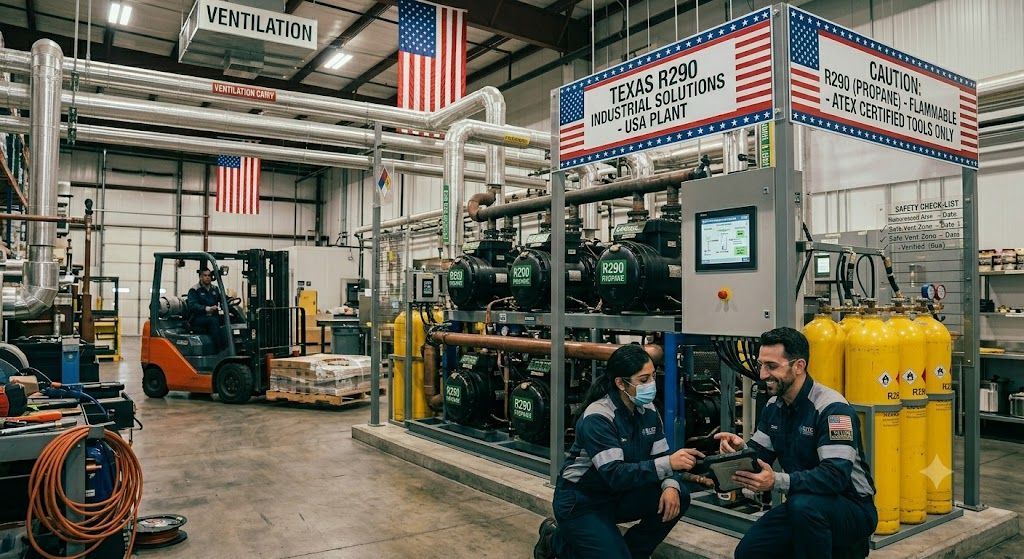 R290 refrigeration solutions for factories USA