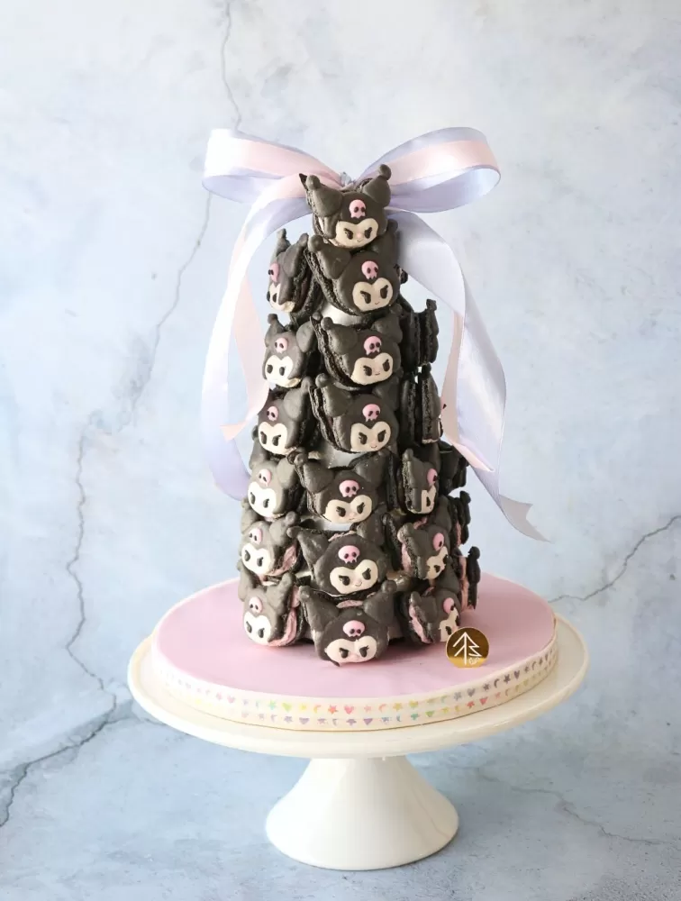 Kuromi Macaron Tower