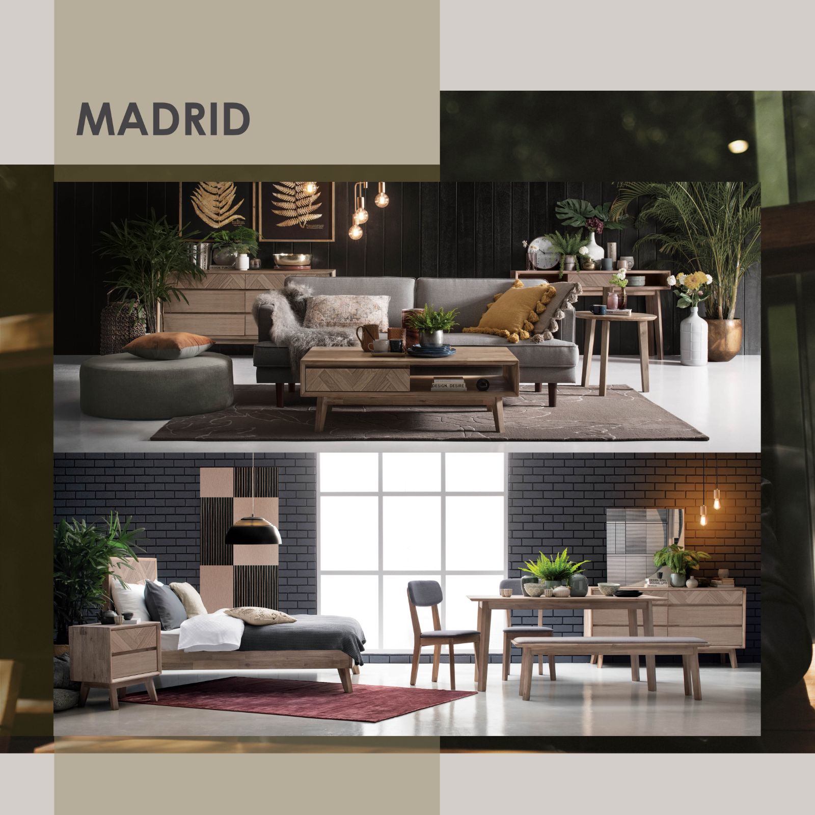 MADRID NAVARRA ASH LIVING SERIES 1808