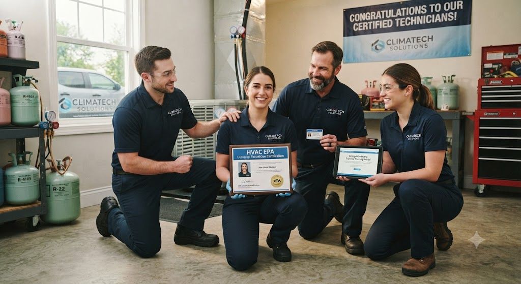 HVAC maintenance technician certification