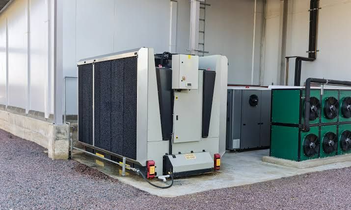 Commercial building heat load calculation