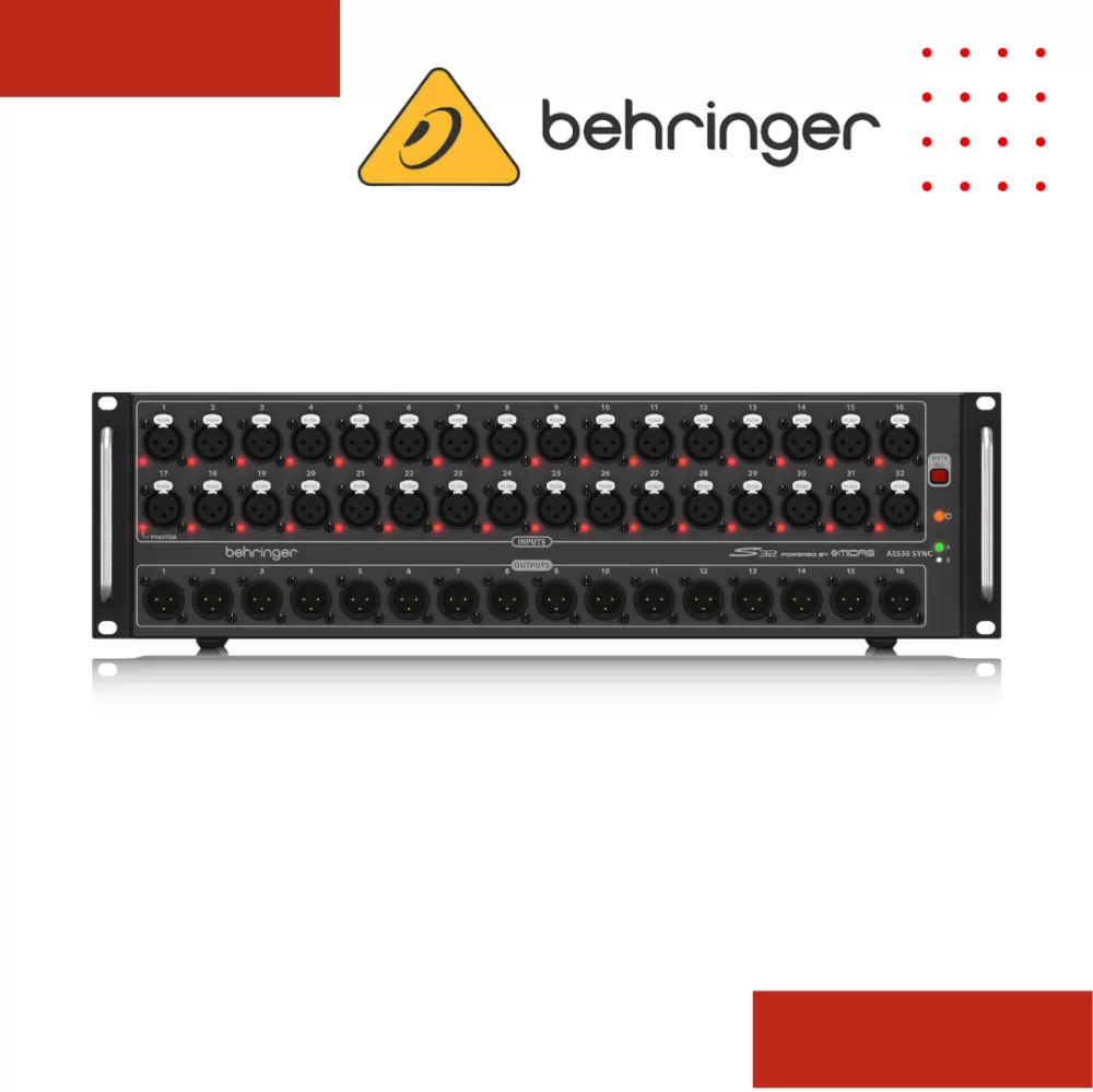 Behringer S32 32-channel Stage Box