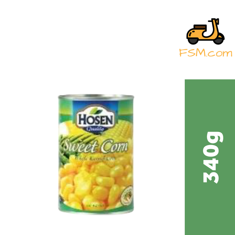 Hosen Whole Kernel Corn 340g (24 cans)