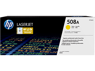 HP 508A Yellow Original LaserJet Toner Cartridge CF362A