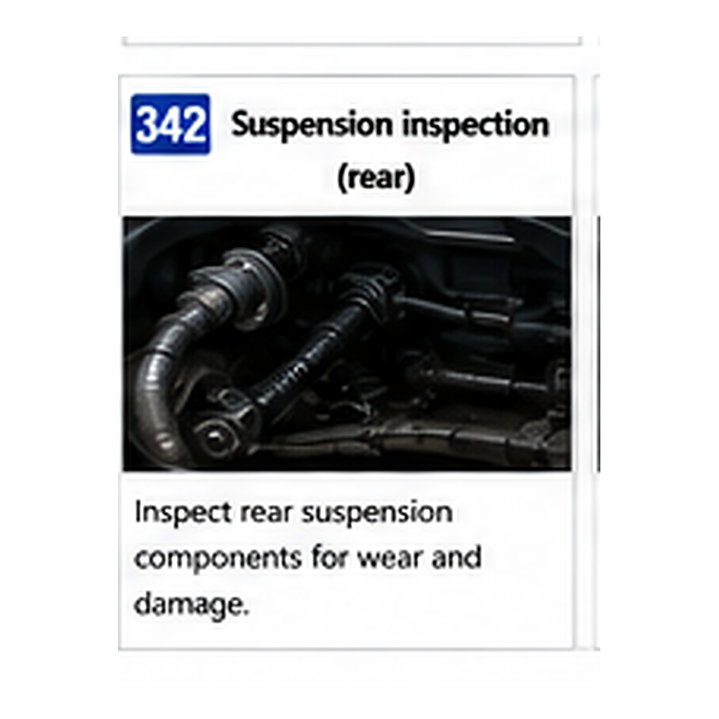 Suspension Inspection Rear